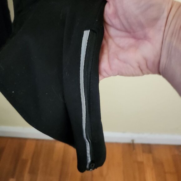Spyder PROWEB Black Ankle Zip Track Pants Size M - Picture 5 of 8